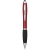 Nash stylus balpen met gekleurde houder en zwarte grip rood/zwart