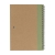 Eco notitieboekje (ca. A5) met balpen groen