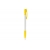 Balpen Nash grip hardcolour wit / geel
