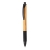 Bamboe & tarwestro pen zwart