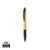 Bamboe & tarwestro pen zwart