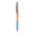 Bamboe & tarwestro pen blauw