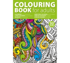 Kleurboek voor volwassenen (A4 formaat). bedrukken