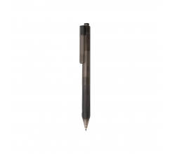 X9 frosted pen met siliconen grip bedrukken