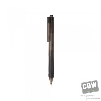 Afbeelding van relatiegeschenk:X9 frosted pen met siliconen grip
