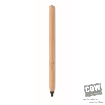 Afbeelding van relatiegeschenk:Inktloze bamboe pen