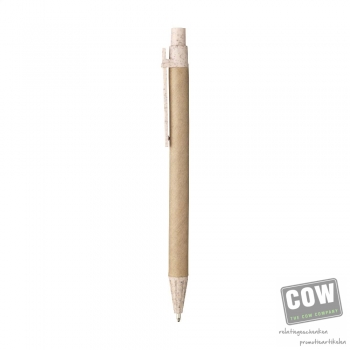 Afbeelding van relatiegeschenk:Paper Wheatstraw Pen tarwestro pennen