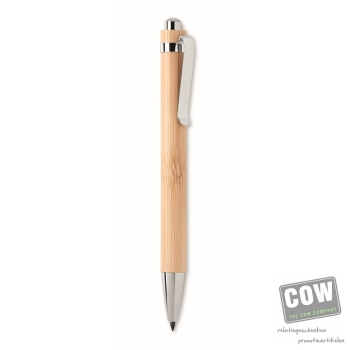 Afbeelding van relatiegeschenk:Langdurige inktloze pen bamboe