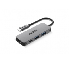 Sitecom CN-5010  USB-C to 2x USB-A + 2x USB-C Hub bedrukken